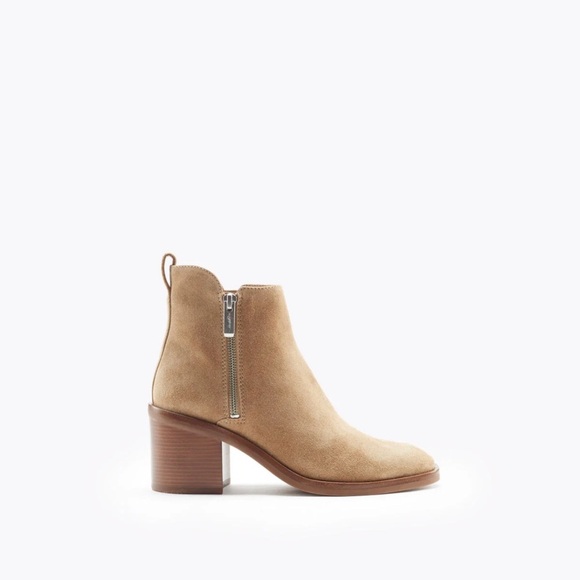 Alexa Suede Leather Comfortable Lightweight Flexible Booties - Picture 1 of 14